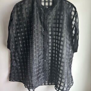 Women’s Peek-a-boo blouse